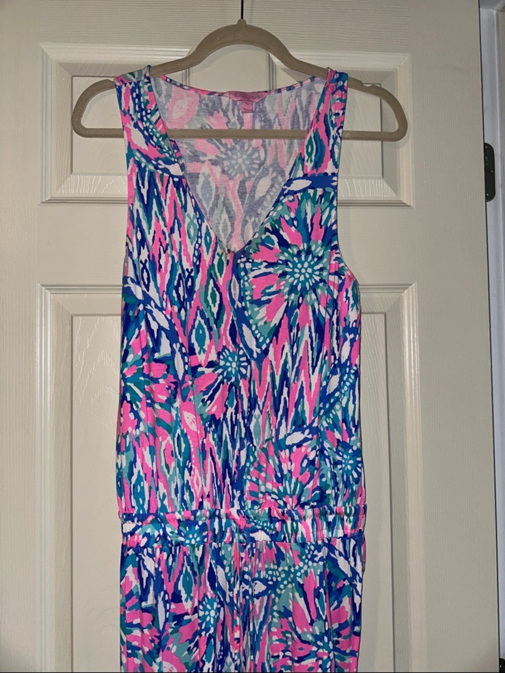 Lilly Pulitzer sleeveless jumpsuit - Picture 2 of 8
